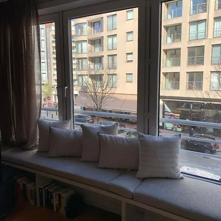 Ruim Vlakbij Zee Met Parking Appartamento Knokke-Heist